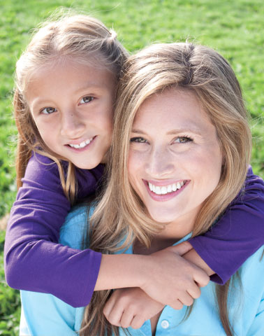 mother and daughter